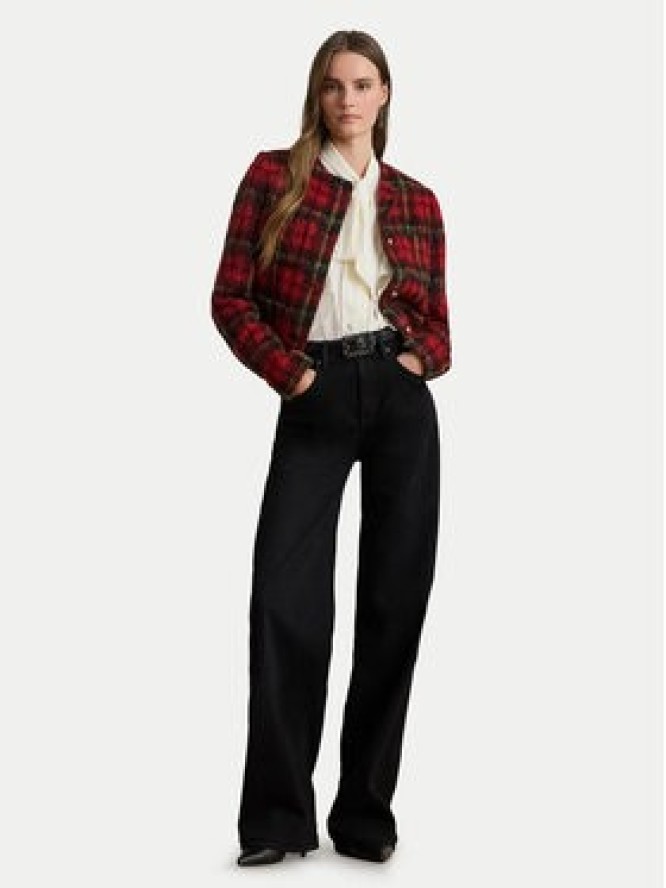 LAUREN RALPH LAUREN Marynarka 200P02014001 Czerwony Regular Fit