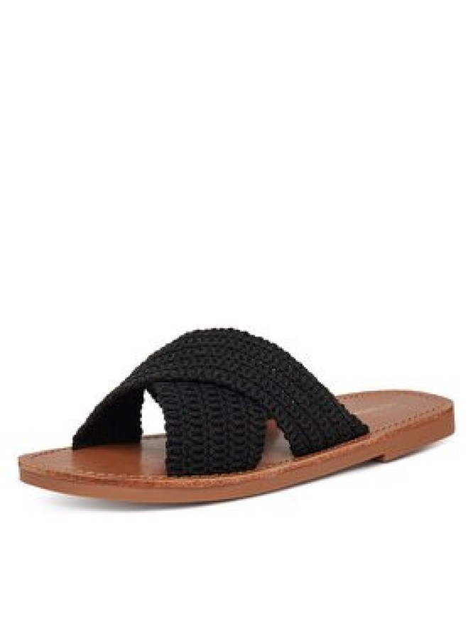 DeeZee Klapki E4736-1 Czarny