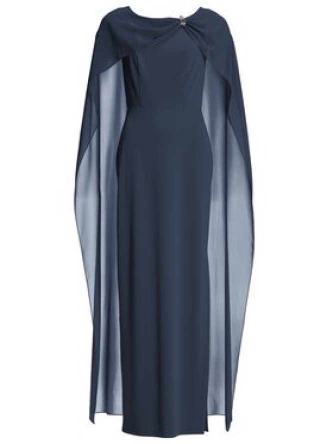 Swing Sukienka wieczorowa 5AK11900 Granatowy Regular Fit