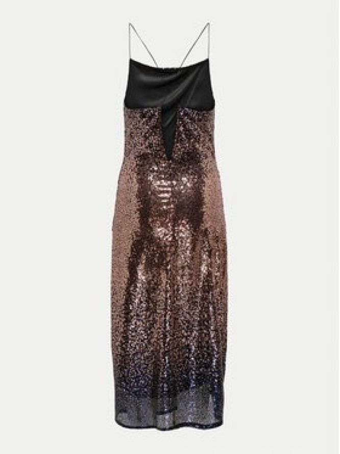 ONLY Sukienka koktajlowa Lola 15334031 Brązowy Regular Fit