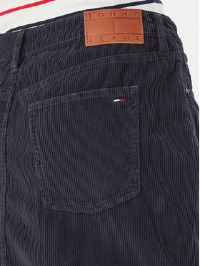 Tommy Jeans Spódnica mini DW0DW23388 Granatowy Regular Fit