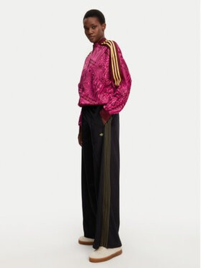 adidas Spodnie dresowe Velour JI5755 Czarny Regular Fit