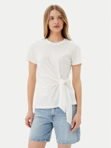 Tommy Hilfiger T-Shirt WW0WW44559 Écru Regular Fit