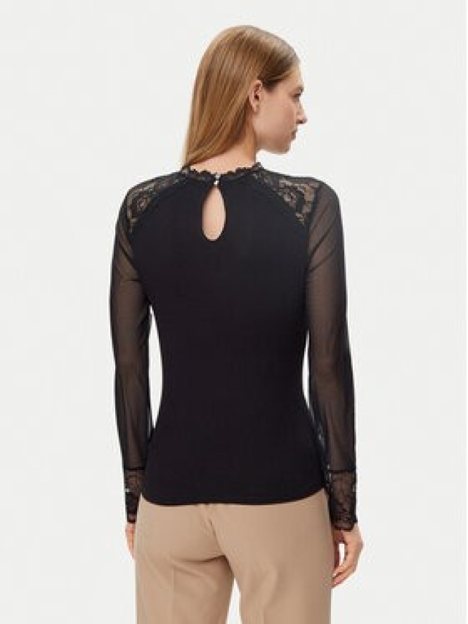 Morgan Bluzka 251-TIAMO Czarny Slim Fit