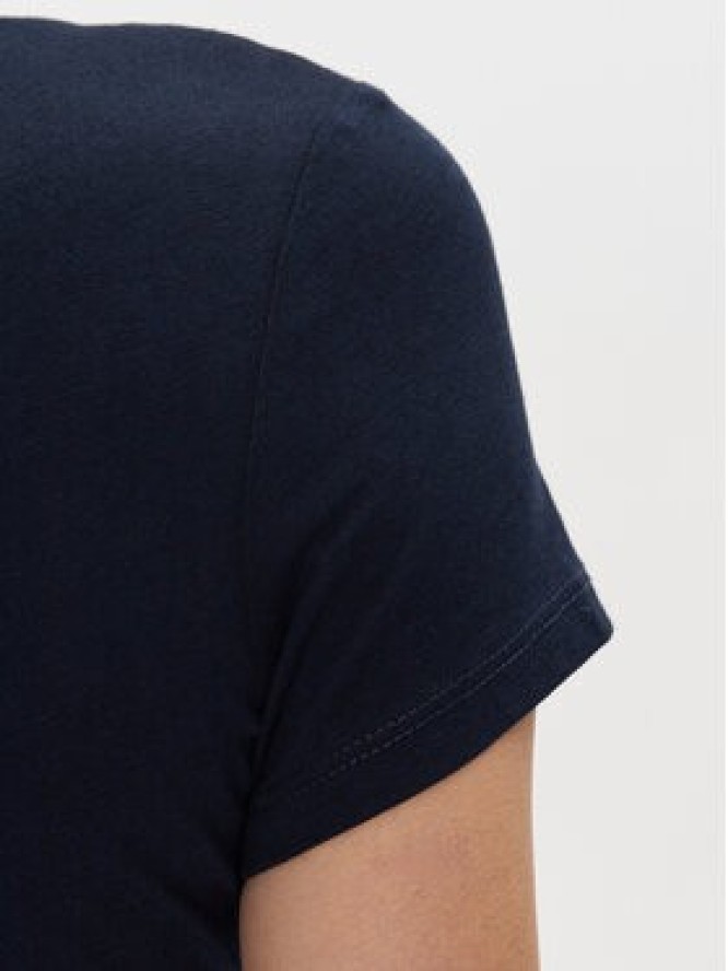 Tommy Jeans T-Shirt Tjw Slim Essential Logo 2 Tee DW0DW20316 Granatowy Regular Fit