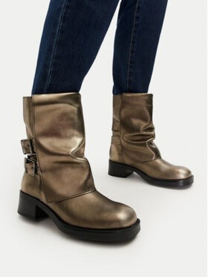 Steve Madden Botki Bonfire SM11003415 Złoty