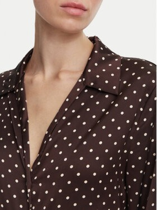 Guess Koszula W6YH23 W2946 Brązowy Regular Fit