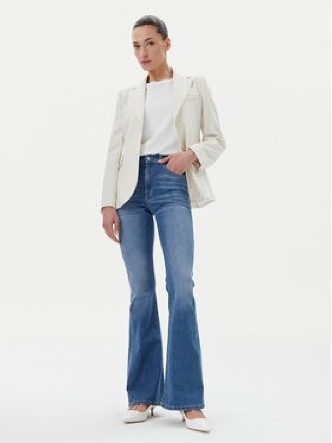 ViCOLO Jeansy DD5073 Niebieski Flare Fit