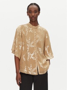 Bruuns Bazaar Koszula Mateli BBW4551 Beżowy Regular Fit