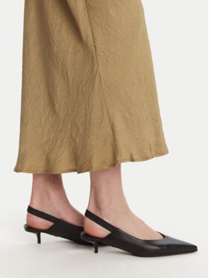 Marella Spódnica midi No 2513101055 Beżowy Regular Fit