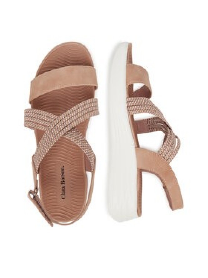 Clara Barson Sandały R24AW02737 Różowy