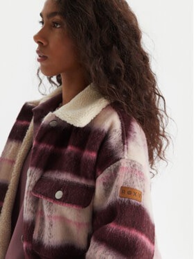 Roxy Kurtka przejściowa Passage Of Time ERJJK03670 Bordowy Relaxed Fit