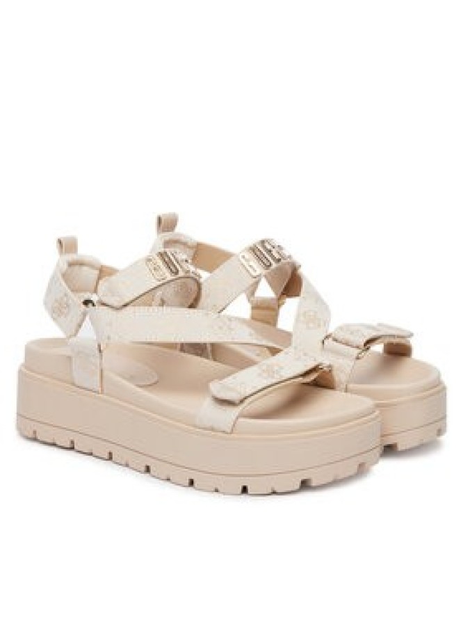 Guess Sandały FLJFTT FAL03 Beżowy