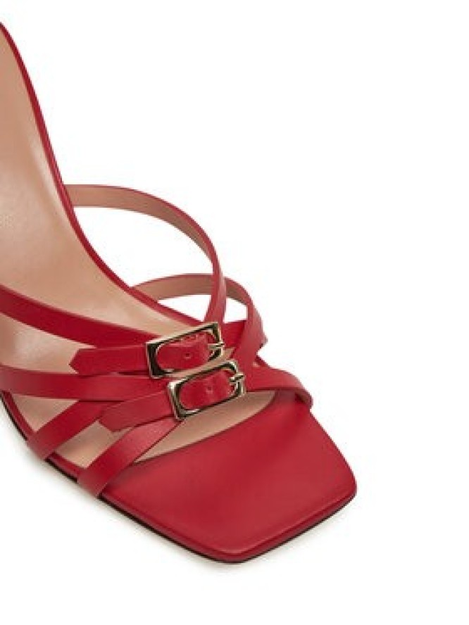 Pollini Klapki SA28217C0MTC0501 Czerwony