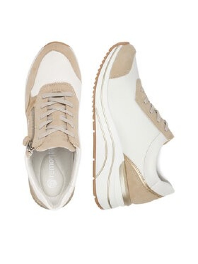Remonte Sneakersy D0T01-80 Beżowy