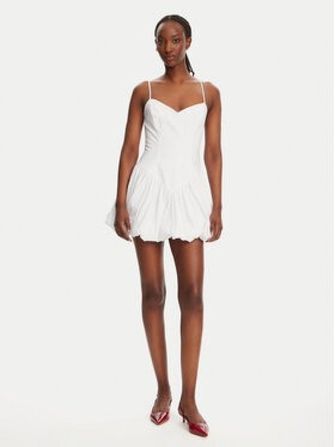 Bardot Sukienka koktajlowa Lissett Poplin 59794DB Biały Slim Fit