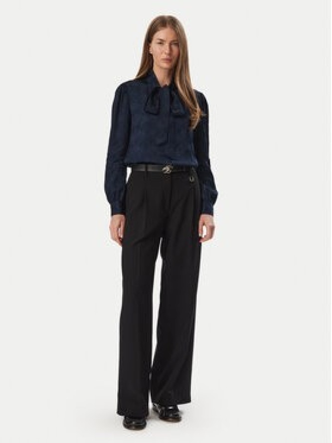 Tommy Hilfiger Bluzka WW0WW52238 Granatowy Regular Fit
