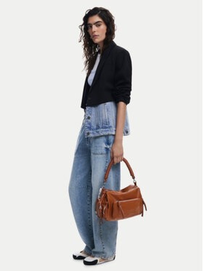 Desigual Torebka 25SAXPAJ Brązowy