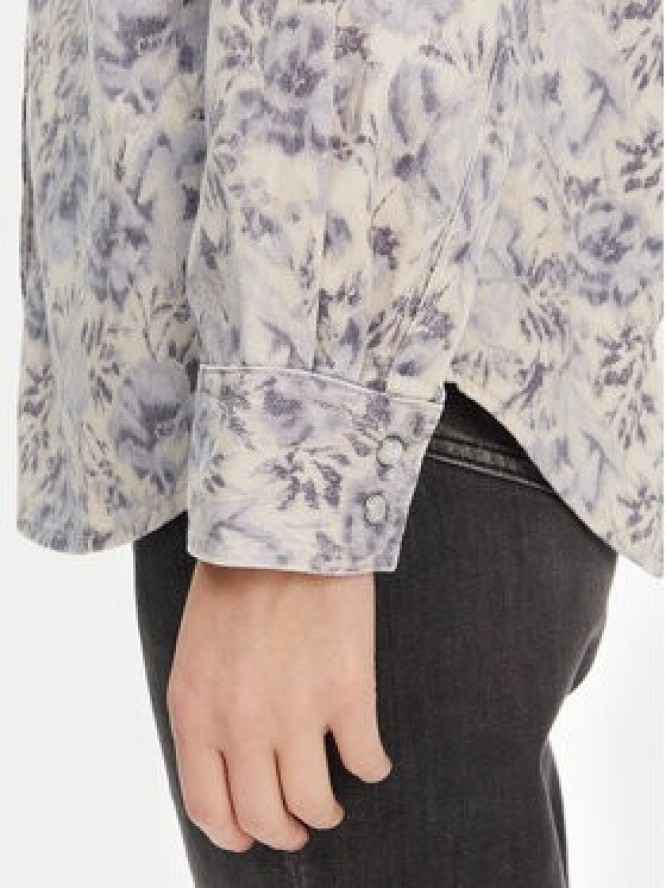 Levi's® Koszula jeansowa Teodora Western A7244-0051 Błękitny Relaxed Fit