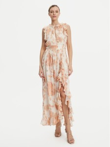 French Connection Sukienka koktajlowa 71YOS Écru Regular Fit