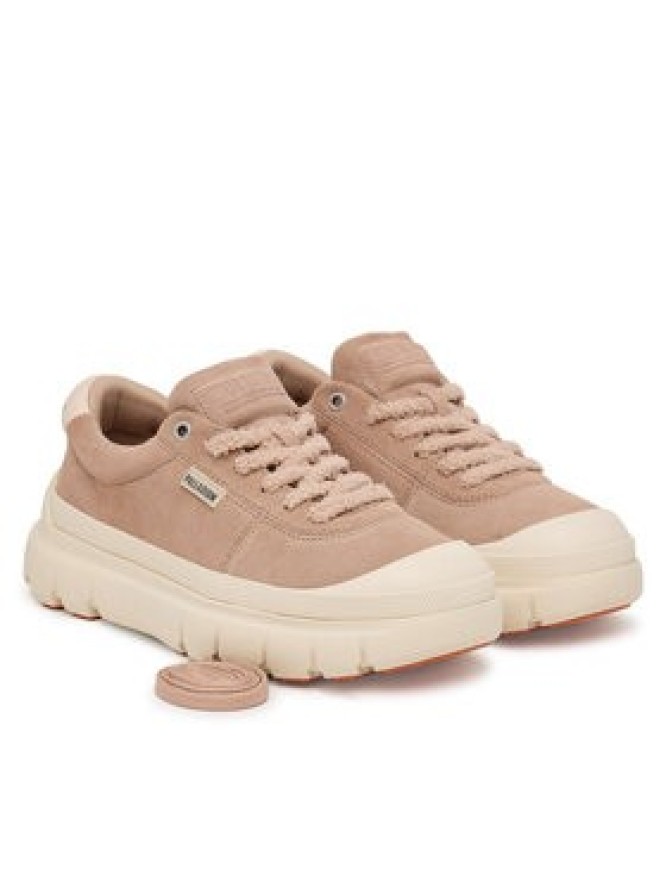 Palladium Sneakersy Pallapop Lo Sde 99556-222-M Beżowy