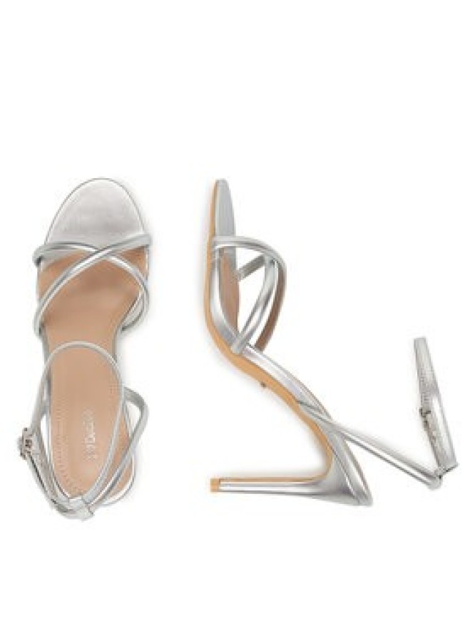 DeeZee Sandały F89725-61 Srebrny