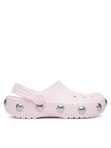 Crocs Klapki Classic Big Studded Clog 214236 Różowy jasny
