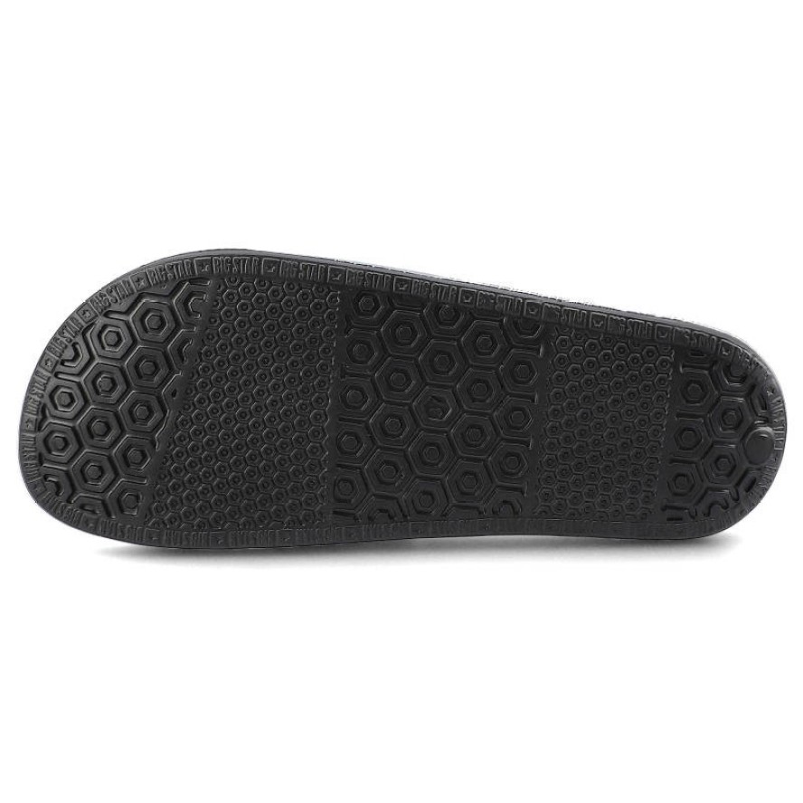 Czarne Klapki Big Star Modne Damskie Buty Na Lato