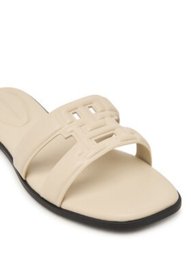 Tommy Hilfiger Klapki FW0FW08671 Écru