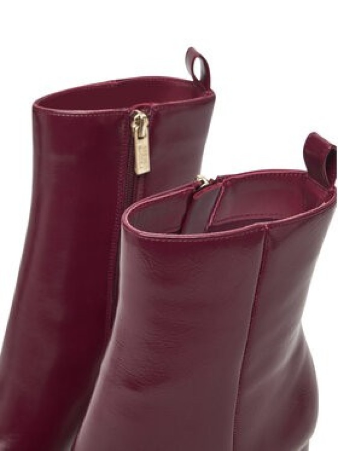 Steve Madden Botki Adelisa SM11002626 Bordowy