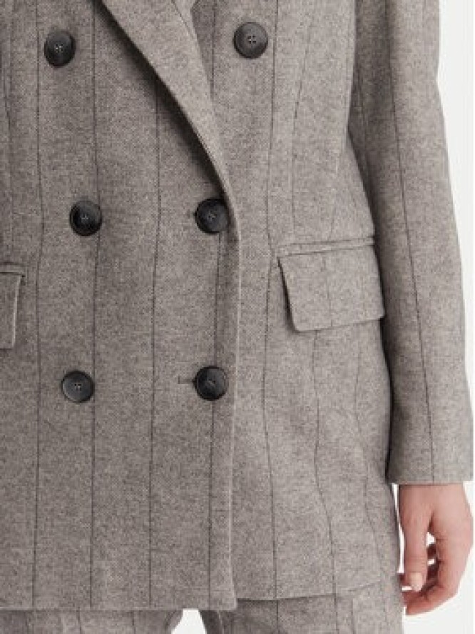 MAX&Co. Marynarka Iames 2526046084200 Szary Relaxed Fit