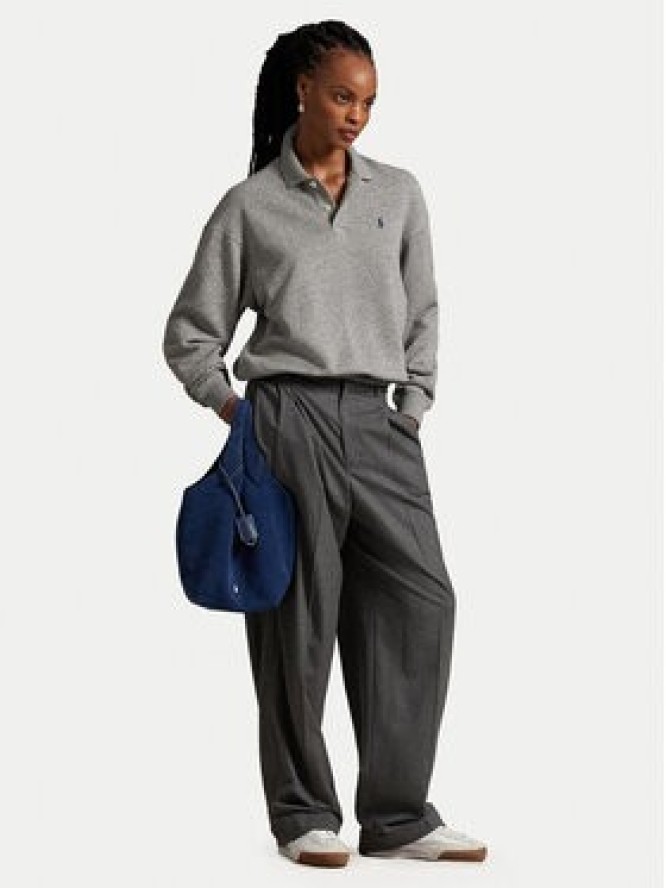 Polo Ralph Lauren Bluza 211947966501 Szary Relaxed Fit
