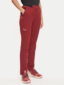 Salewa Spodnie outdoor Pedroc 2 DST 28705 Czerwony Regular Fit