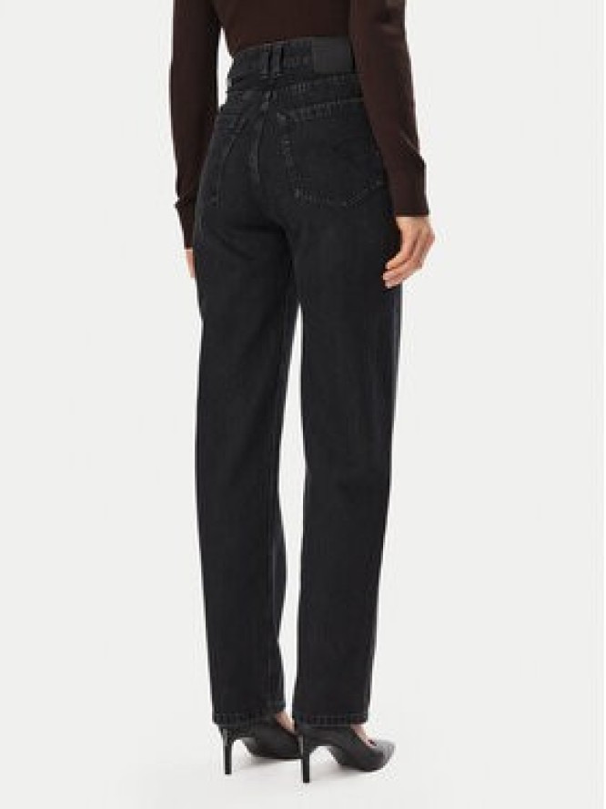 Marella Jeansy 2623186044 Czarny Mom Fit
