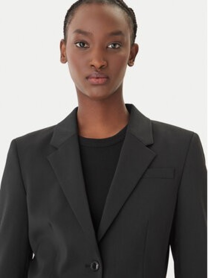 HUGO Marynarka Aredana 50516131 Czarny Slim Fit