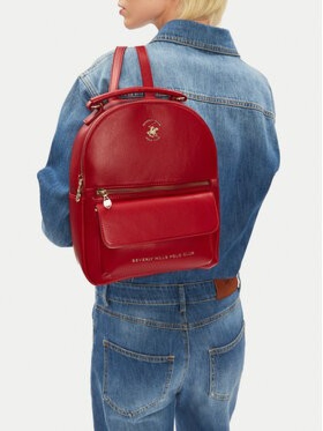 Beverly Hills Polo Club Plecak BHPC-H-001-07 Czerwony