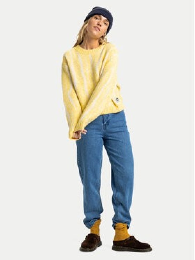 Quiksilver Sweter Selwyn EQWSW03031 Żółty Cropp Fit