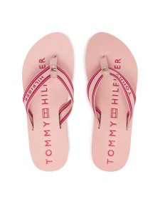 Tommy Hilfiger Japonki Th Webbing Summer Sandal FW0FW09193 Różowy