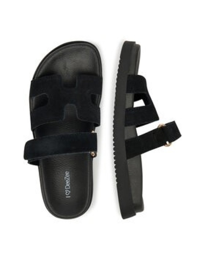 DeeZee Klapki DZ-S1 Czarny