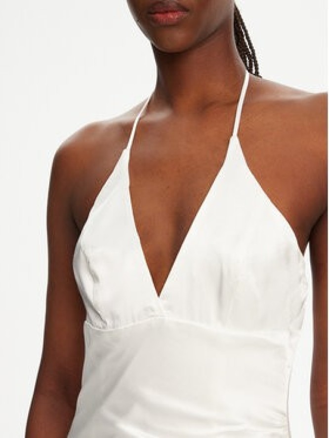 Bardot Sukienka koktajlowa Sorella 59797DB Biały Regular Fit