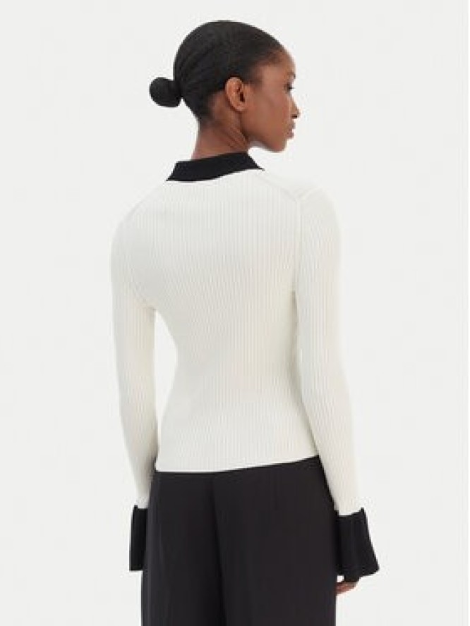 HUGO Sweter Sharro 50542608 Beżowy Slim Fit