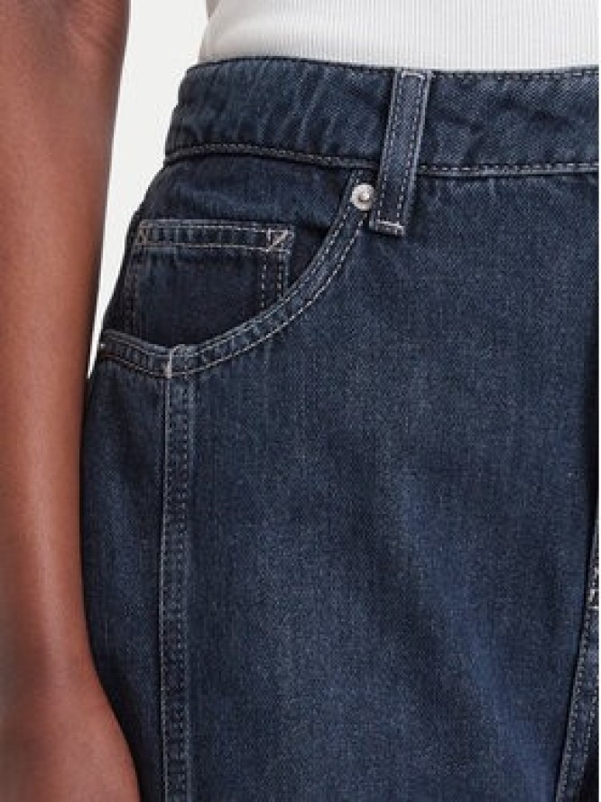 HUGO Jeansy 50567482 Granatowy Boyfriend Fit