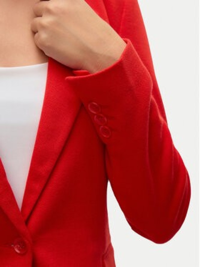 Vero Moda Marynarka Julia 10154123 Czerwony Regular Fit