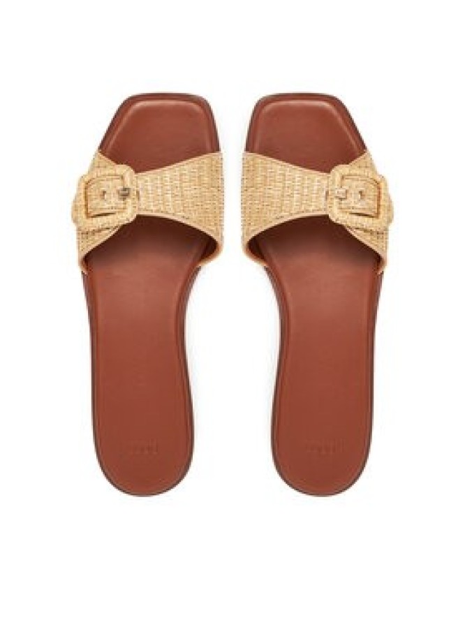 BOSS Klapki Charlize Slid10 50542223 Beżowy