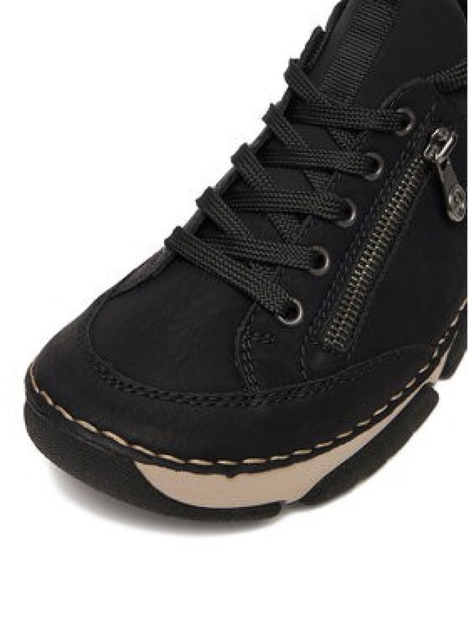 Rieker Sneakersy 45973-00 Czarny