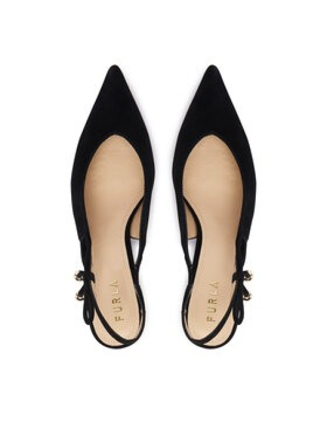 Furla Czółenka Poppy Slingback YM24FPO C10000 CN O6000 Czarny