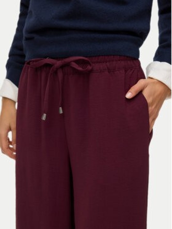 Vero Moda Spodnie dresowe Esme 10338748 Bordowy Regular Fit