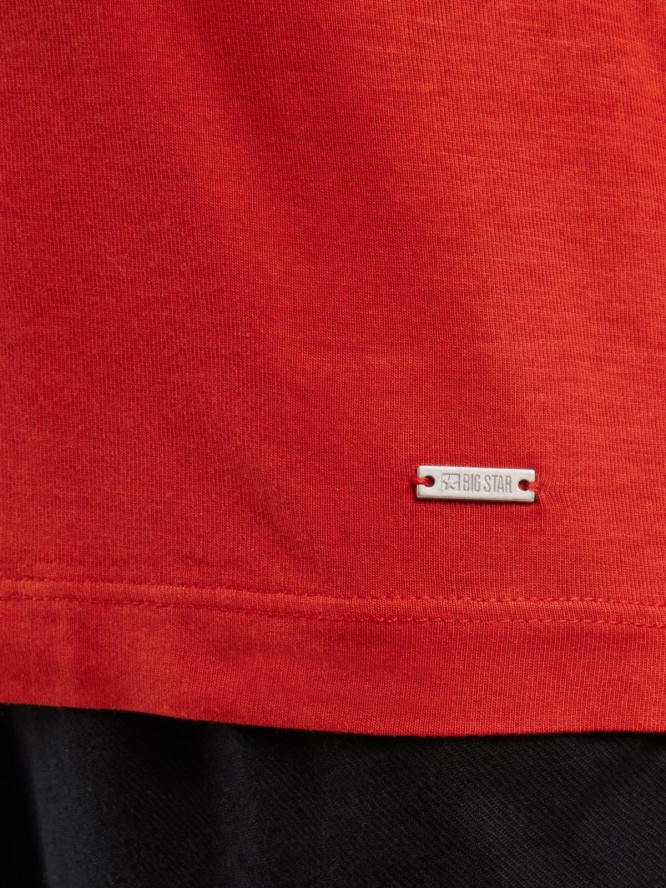 Koszulka damska o luźnym kroju czerwona Valeria 704