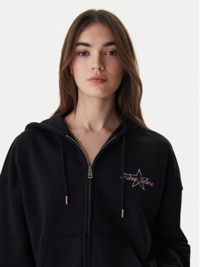 Guess Jeans Bluza W6RQ06 K68I4 Czarny Oversize