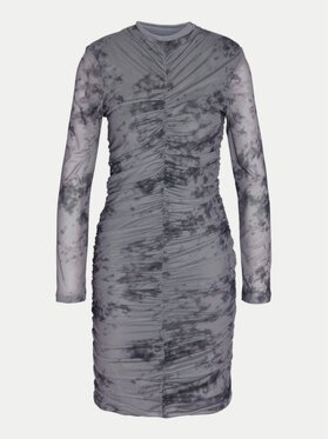 Noisy May Sukienka codzienna Iggy 27031596 Szary Slim Fit